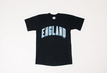 England Vintage Upcycled Tee / Black