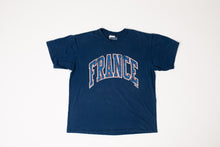France Vintage Upcylced Tee / Navy