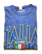 Italia Vintage Upcycled Tee / Washed Royal
