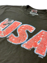 USA Vintage Upcycled Tee / Black