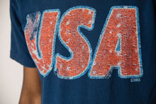 USA Vintage Upcycled Tee / Navy