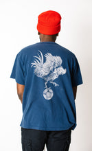 France Vintage Upcylced Tee / Navy
