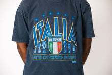 Italia Vintage Upcycled Tee / Washed Navy