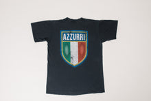 Italia Vintage Upcycled Tee / Washed Black
