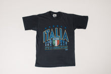 Italia Vintage Upcycled Tee / Black