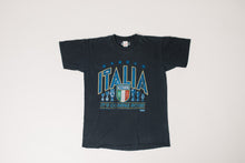 Italia Vintage Upcycled Tee / Washed Black