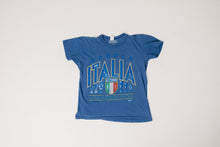 Italia Vintage Upcycled Tee / Washed Royal