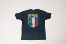Italia Vintage Upcycled Tee / Washed Navy