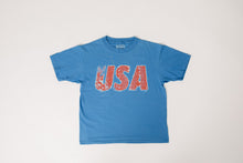 USA VIntage Upcycled Tee / Royal