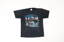 USA '94 "Soccer In America" Vintage Upcycled Tee / Black